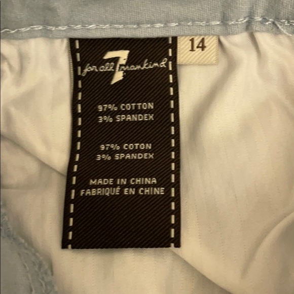 7 for All Mankind shorts - Picture 3 of 3